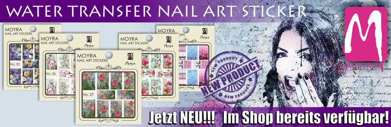 Wasserlösliche Nailart Sticker Wasserlösliche Nailart Sticker